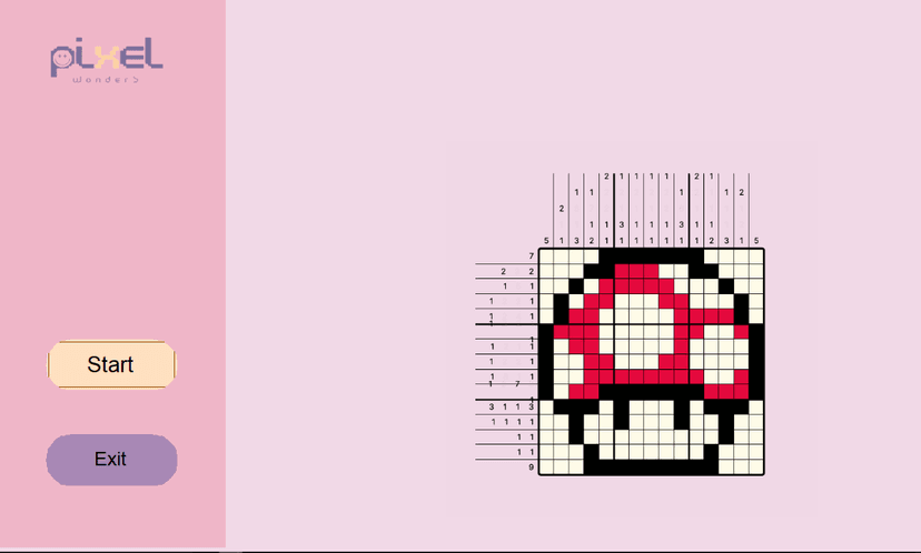 PixelWonders - .NET Desktop Game screenshot 1